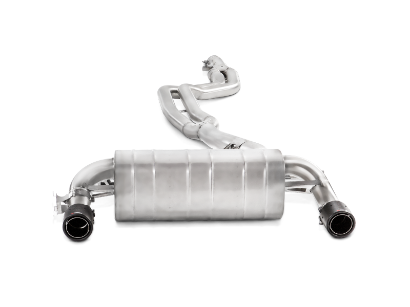 Akrapovic 16-17 BMW 340i (F30 F31) Evolution Line Cat Back (SS) w/ Carbon Tips and Link Pipe