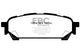 EBC 04-06 Saab 9-2X 2.0 Turbo Greenstuff Rear Brake Pads