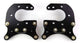 Wilwood Brackets (2) - P/S Rear - Mopar/Dana 2.36in Offset