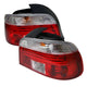xTune BMW E39 5-Series 97-00 Tail Light Red Clear ALT-CI-BE3997-RC