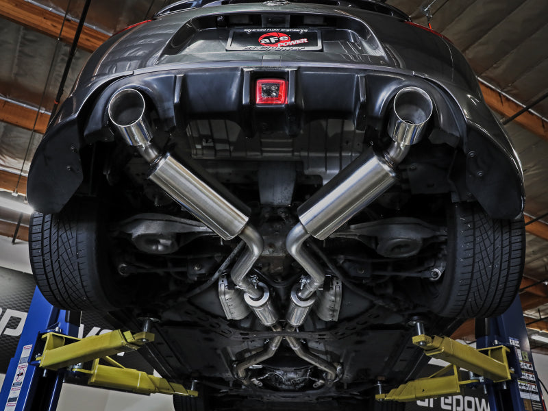 afe Takeda Cat-Back Exhaust System Nissan 370Z 09-20 V6-3.7L