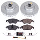 Power Stop 2014 Mercedes-Benz C300 Front Z23 Evolution Sport Coated Brake Kit