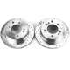 Power Stop 07-09 Kia Sorento Rear Evolution Drilled & Slotted Rotors - Pair