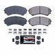 Power Stop 2002 Honda Passport Front Z23 Evolution Sport Brake Pads w/Hardware