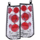 ANZO 2003-2015 Chevrolet Express Taillights Chrome