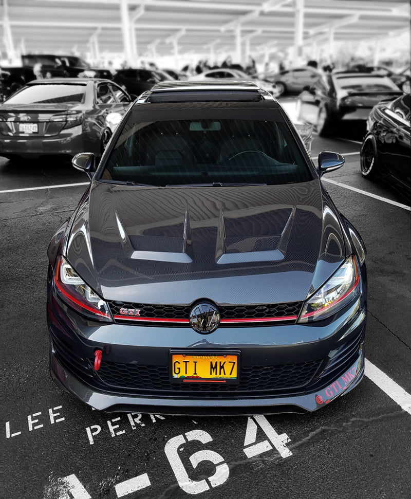 Seibon 15-20 Volkswagen Golf MK7 DV-Style Carbon Fiber Hood