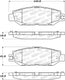 StopTech Street Brake Pads - Rear