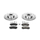 Power Stop 04-11 Mitsubishi Endeavor Front Z23 Evolution Sport Brake Kit