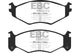 EBC 91-95 Chrysler LeBaron 2.5 (15in Wheels) Ultimax2 Front Brake Pads
