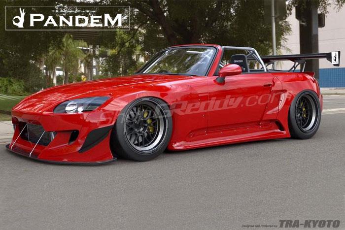 GReddy 00-09 Honda S2000 Greddy X Padem Rear Over Fenders