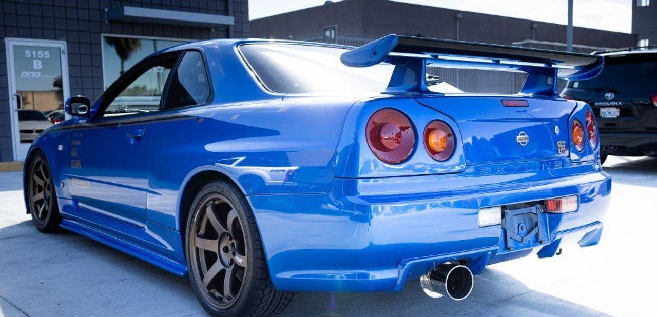 GReddy 99-02Nissan Skyline GT-R R34 Power Extreme TR Cat-Back Exhaust