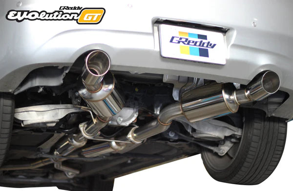 GReddy 07-14 Infiniti G37 Evolution (RWD ONLY) GT 304SS Cat-Back Exhaust