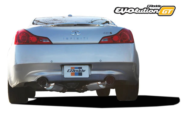 GReddy 07-14 Infiniti G37 Evolution (RWD ONLY) GT 304SS Cat-Back Exhaust