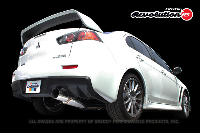 GReddy 08-14 Mitsubishi Evo X Revolution RS Exhaust