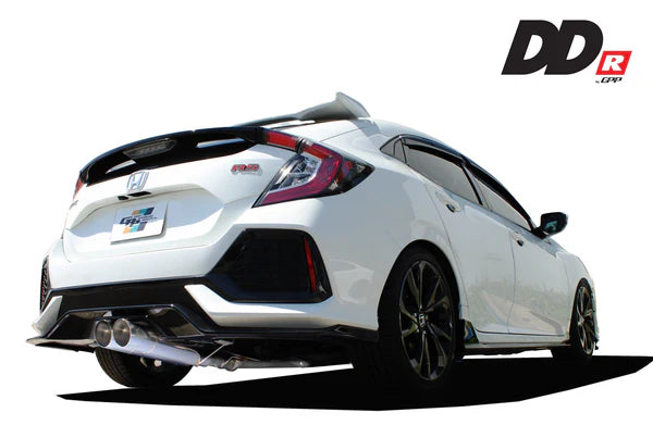 GReddy 2017+ Honda Civic Sport 5DR/Type-R DD-R Non-Resonated Exhaust