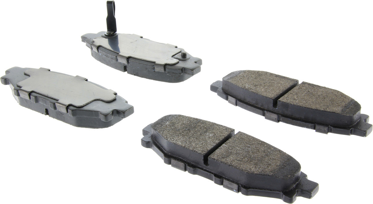 Posi-Quiet 08-10 WRX Semi-Metallic Deluxe Plus Rear Brake Pads