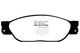 EBC 01-05 Ford Thunderbird 3.9 Yellowstuff Front Brake Pads