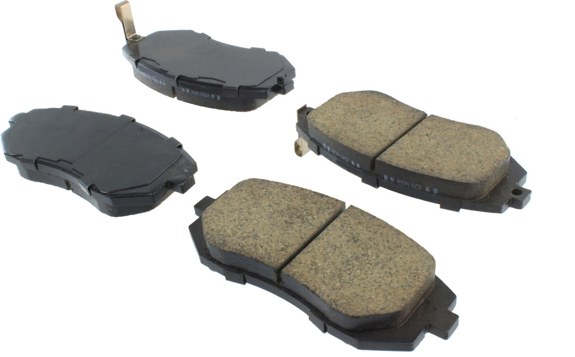 Posi-Quiet Late 03-05 WRX / 08 WRX Deluxe Plus Front Brake Pads FMSI D929