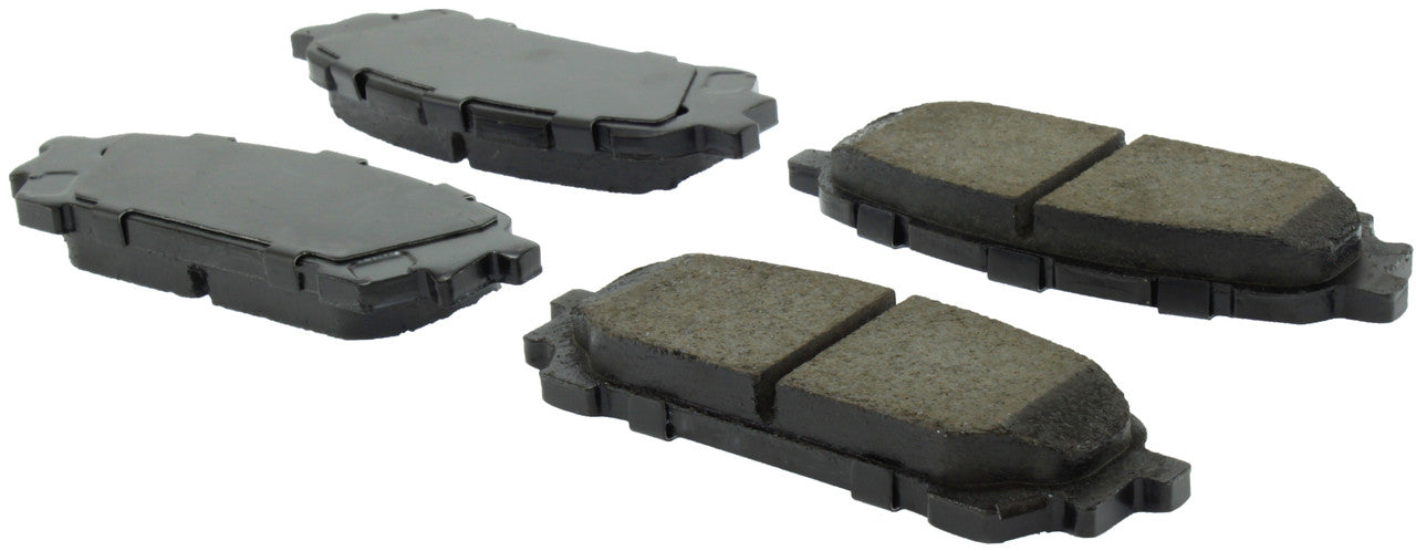 Posi-Quiet Late 03-05 WRX Deluxe Plus Rear Brake Pads FMSI D1004