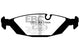 EBC 83-85 BMW 318 1.8 (E30) Greenstuff Rear Brake Pads