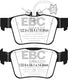 EBC 2017+ Alfa Romeo Giulia 2.0L Turbo Greenstuff Rear Brake Pads