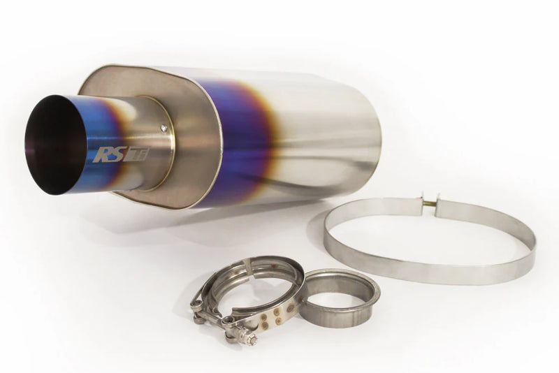 GReddy Universal 3.0in RS-Ti Oval Titanium Muffler