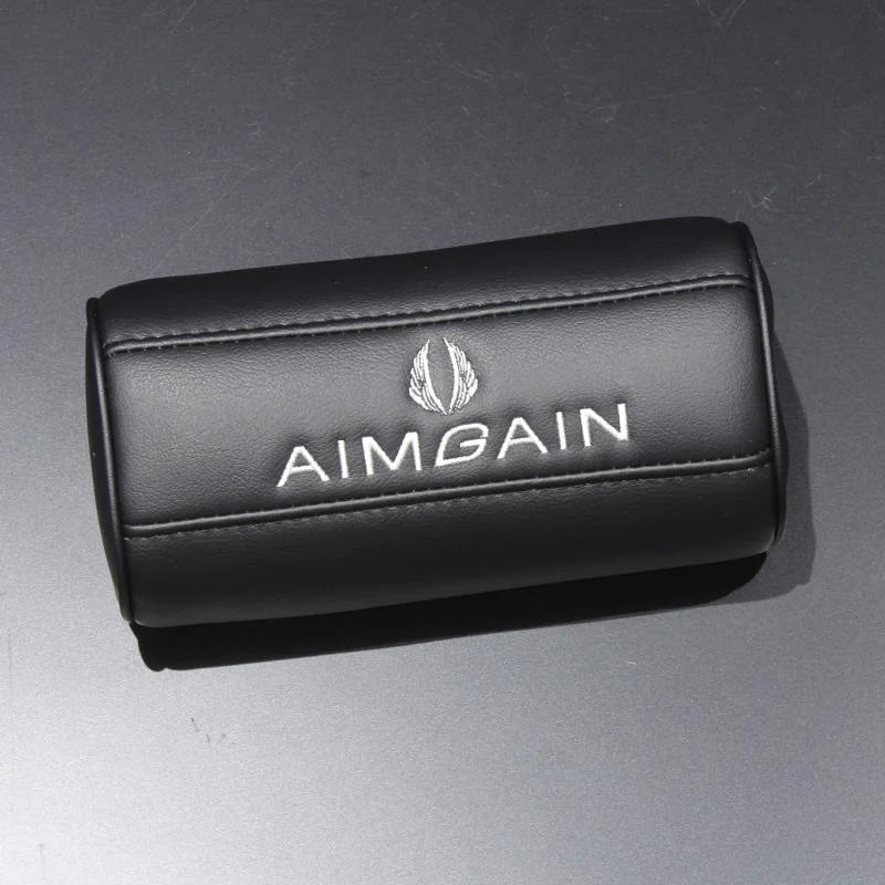 AIMGAIN Luxury Head Pad (Black) Set of 2