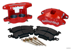 Wilwood 2020+ Polaris RZR Pro UTV6 Rear Kit 11.25in - Red Calipers/Blank Rotors