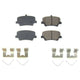 Power Stop 2019 Volvo XC40 Rear Z17 Evolution Ceramic Brake Pads w/Hardware