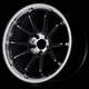 Advan RZ-DF2 19x10.5 / +32 Offset / 5x112 / 66.5mm Bore / Diamond Cut and Racing Titanium Black