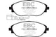 EBC 12+ Volkswagen CC 3.6 Greenstuff Front Brake Pads