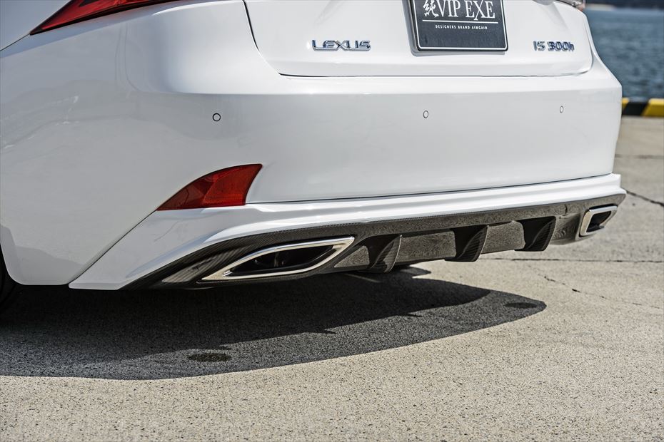 Aimgain Pure VIP Sport Lexus IS350 17-20 F-Sport Rear Diffuser Type 1 (Cabon/FRP)