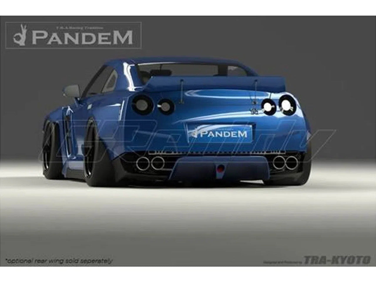 GReddy 09+ Nissan GT-R R35 Pandem Rear Side Diffuser Dry Carbon (Special Order)