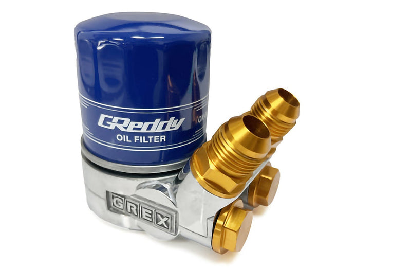 GReddy O/C ADAPTER TYPE-E ENG: 3/4-16UNF FILT: 3/4-16UNF 12AN