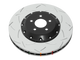 DBA 92-02 Dodge Viper Rear 5000 Series 2-Piece Slotted Rotor w/Black Hat