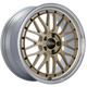 BBS LM 19x8.5 5x112 ET25 PFS Gold Center Diamond Cut Lip Wheel - 82mm PFS/Clip Required