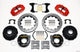 Wilwood Narrow Superlite 4R Rear P-Brk Kit 12.88in Drilled Red Big Ford New Style 2.36in Offset