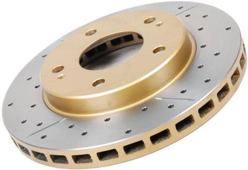 DBA 06-08 Audi A3 / 10/06+ TT / 10/04-10 VW Golf Front Drilled & Slotted Street Series Rotor