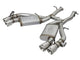 aFe MACHForce XP 3in 304 SS Axle-Back Dual Exhaust (NPP) w/ Polished Tips 16-17 Camaro SS V8-6.2L