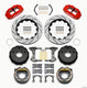 Wilwood Narrow Superlite 4R Rear P-Brk Kit 14.00in Drill Red Big Ford 2.36in Off Bronco 5 x 5.50
