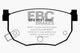 EBC 99-01 Hyundai Elantra 2.0 Greenstuff Rear Brake Pads