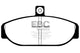 EBC 85-93 Volvo 740 2.1 (Girling) Redstuff Front Brake Pads