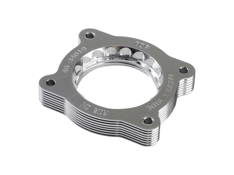 aFe 07-13 Chevrolet Silverado 1500/GMC Sierra 1500 Silver Bullet Throttle Body Spacer - Silver