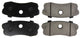 StopTech Performance 06-09 Chevy Corvette Z06 Rear Brake Pads