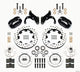 Wilwood Forged Dynalite Front Kit 12.19in Drilled 69-70 Impala Drum/Disc 69-82 Vette