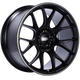 BBS CH-R 20x10.5 5x112 ET25 Satin Black Polished Rim Protector Wheel -82mm PFS/Clip Required