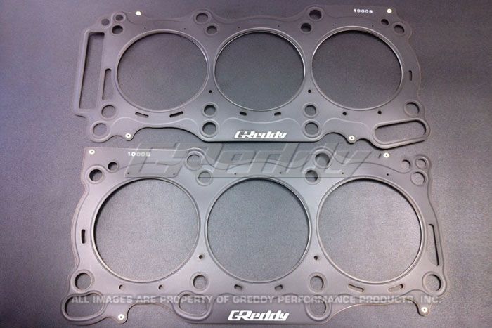 GReddy 09+ Nissan GTR R35 VR38DETT 0.8mm Thick 99mm Bore Metal Head Gaskets (Set of 2)