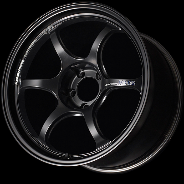 Advan RG-D2 18x8.5 / +42 Offset / 5x112 / 66.5mm Bore / Semi Gloss Black