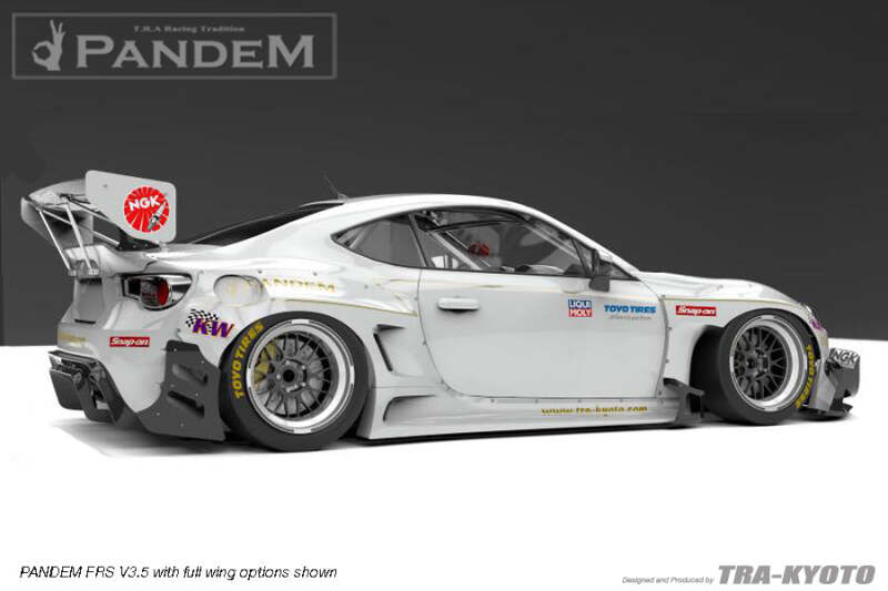 GReddy 86/FRS/BRZ V3.5 Pandem Front Splitter