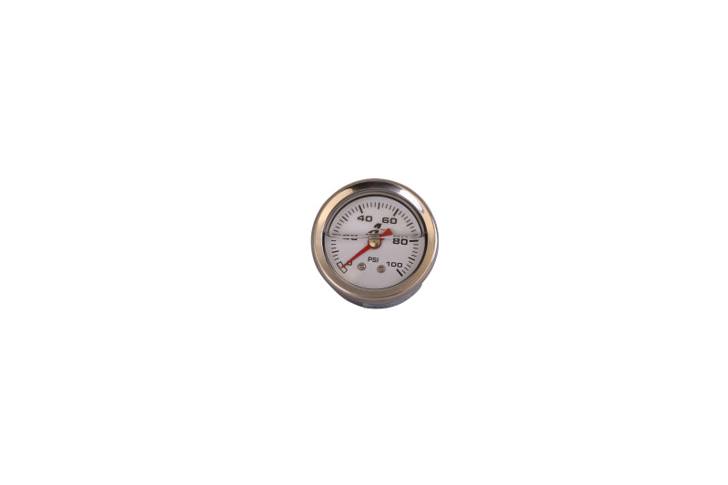 Aeromotive 0-100 PSI Fuel Pressure Gauge